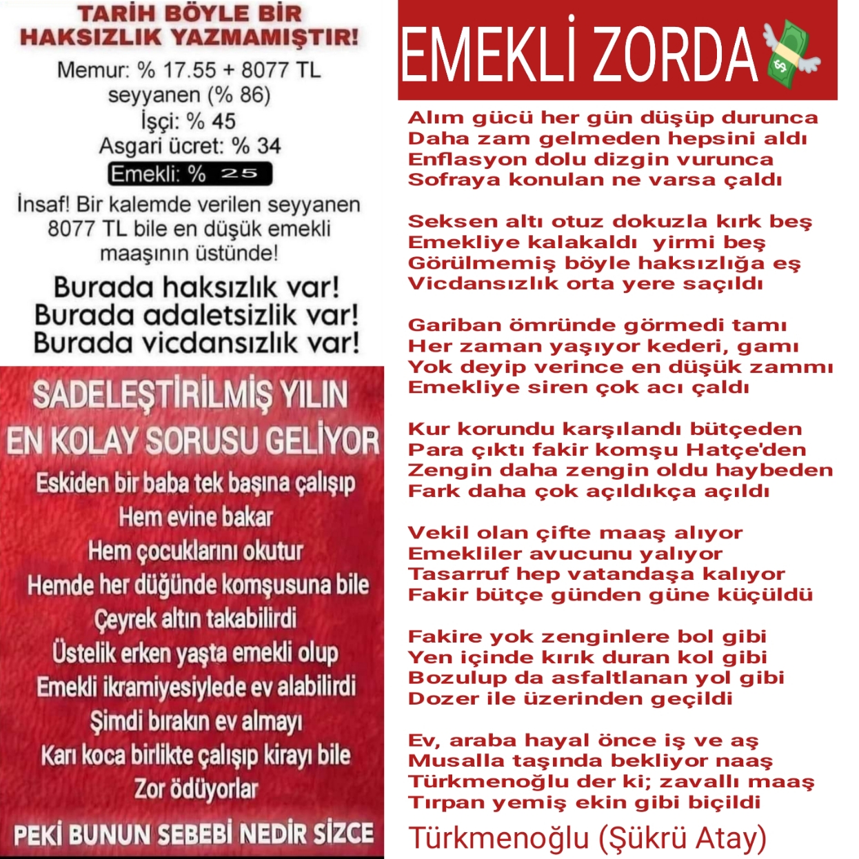 EMEKLİ ZORDA