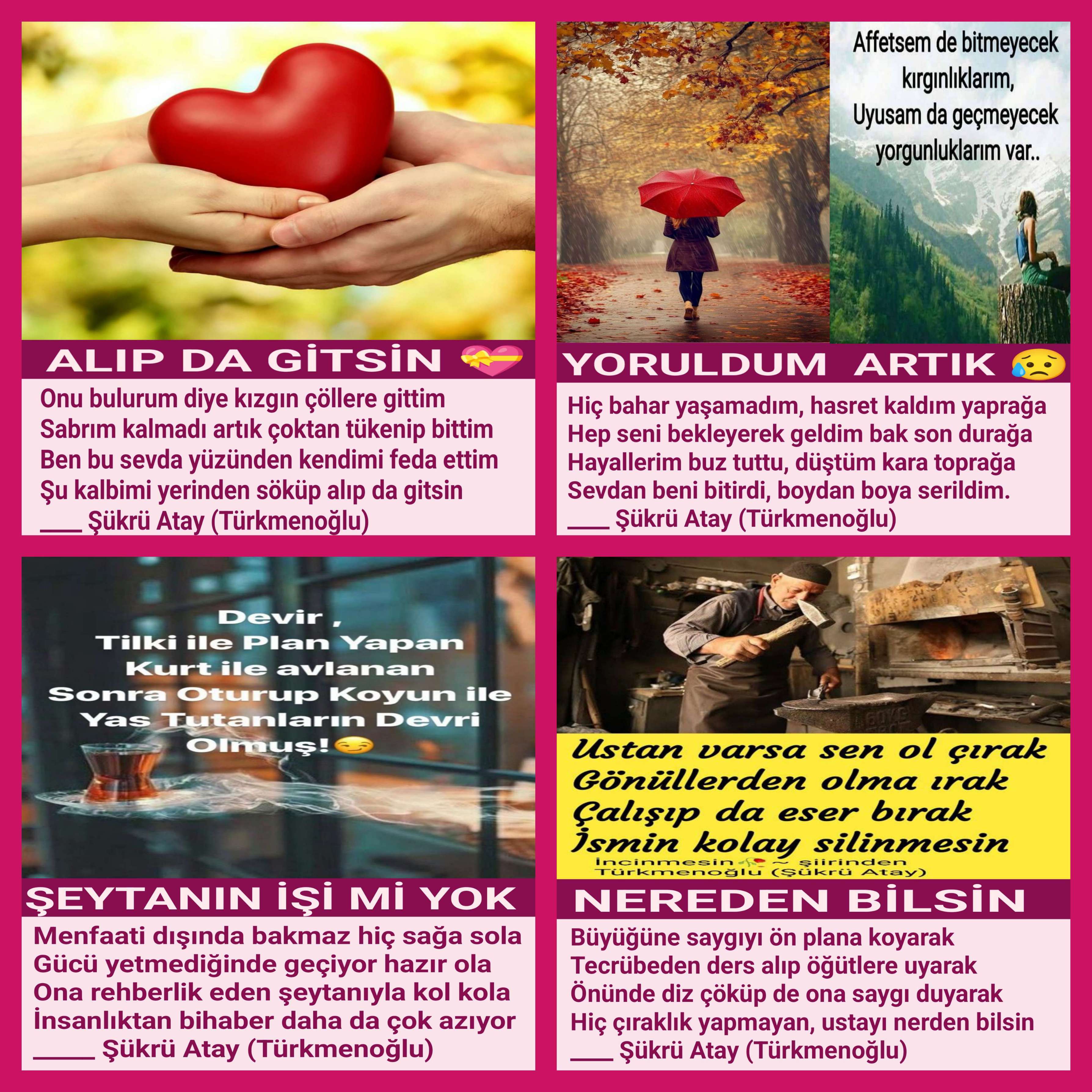 Dört Dörtlük Şiirler 3