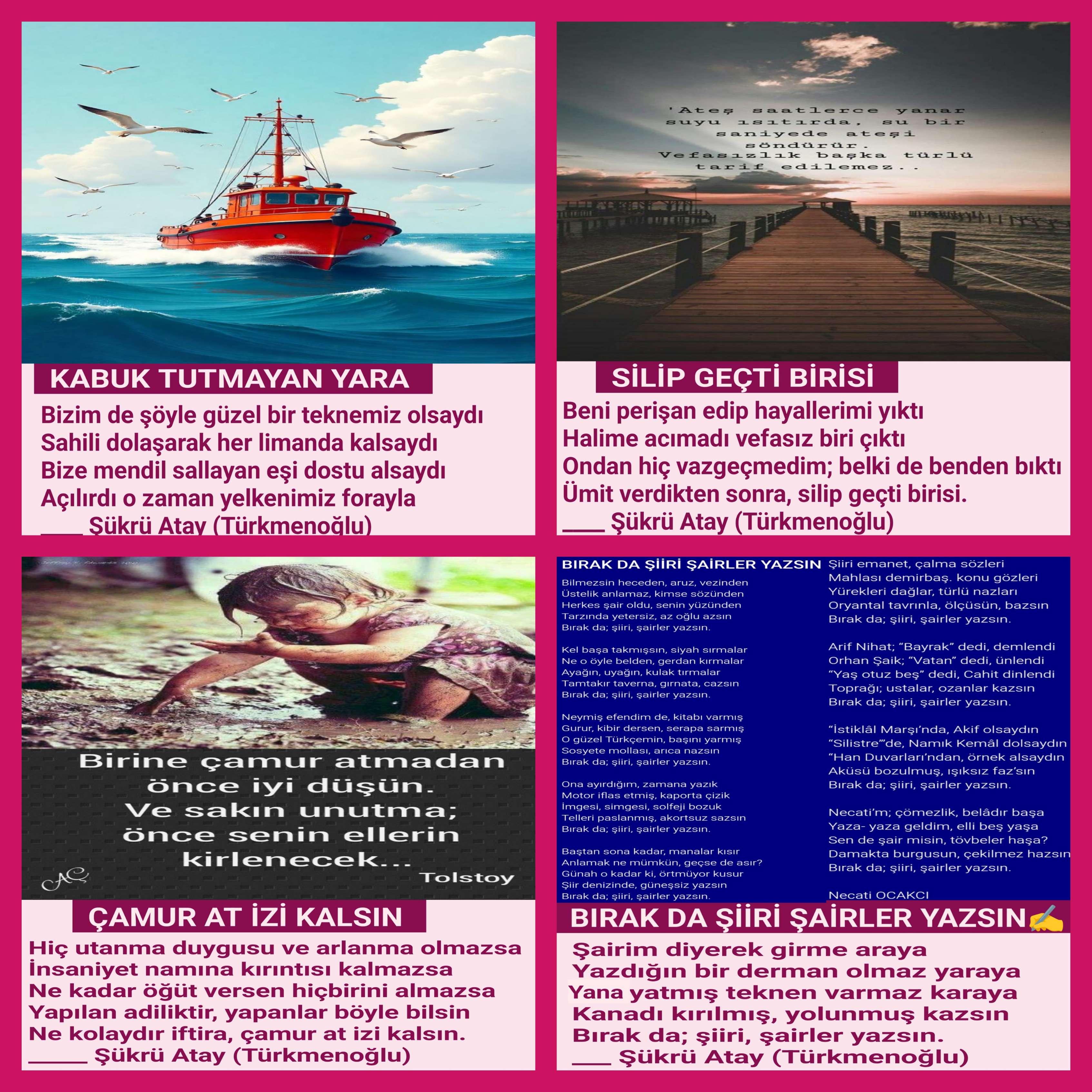 Dört Dörtlük Şiirler 4